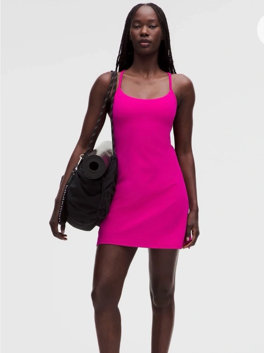 lululemon athletica Hot Pink Active Tank Dress